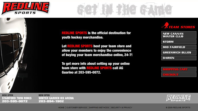 home page