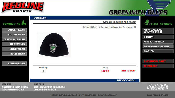 product page