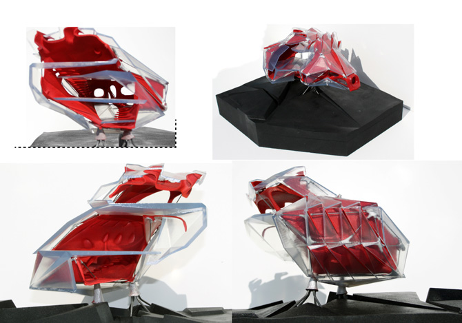various sectional model views
