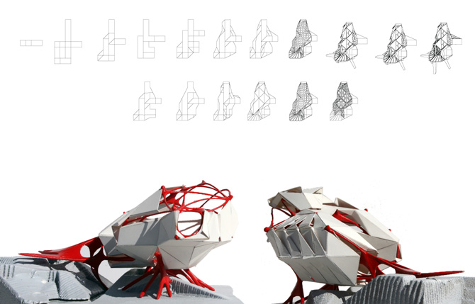 primitive geometry development, study model