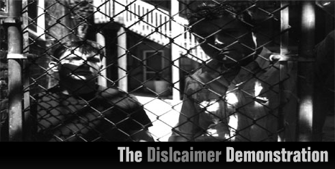 The Disclaimer Demonstration